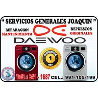 Servicio técnico  •.¸ DAEWOO ¸.•  lavadoras, lavasecas, refrigeradoras 241-1687